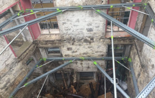 contenção de fachada SHORFLEX®