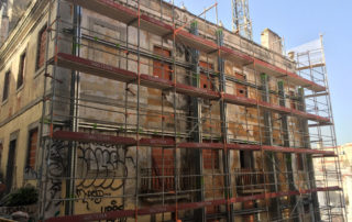 contenção de fachadas centro histórico